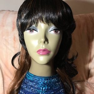 100% Human Hair Blended wig